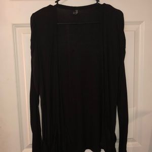 Black cardigan